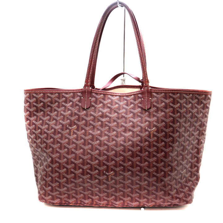 楽天市場】GOYARD【ゴヤール】 サンルイPM トートバッグ PVC 赤系 
