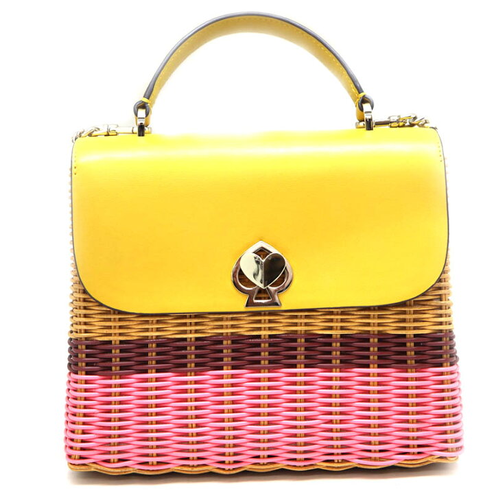 新品未使用 kate spade カラフルかごバッグとミニ財布（楽天市場  
