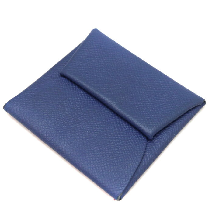 楽天市場】エルメス Hermes バスティア コインケース ブルー 【中古  