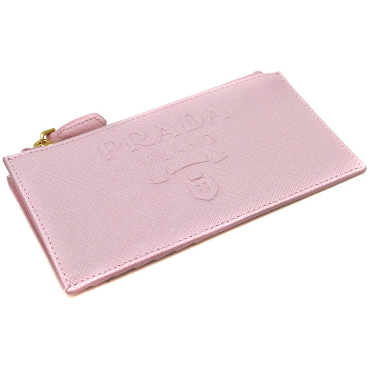 楽天市場】プラダ Prada 1MC079 サフィアーノエンボスレザー カード  