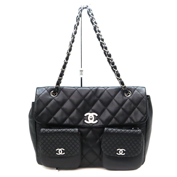 楽天市場】シャネル Chanel マルチポケットチェーンバッグ マトラッセ 