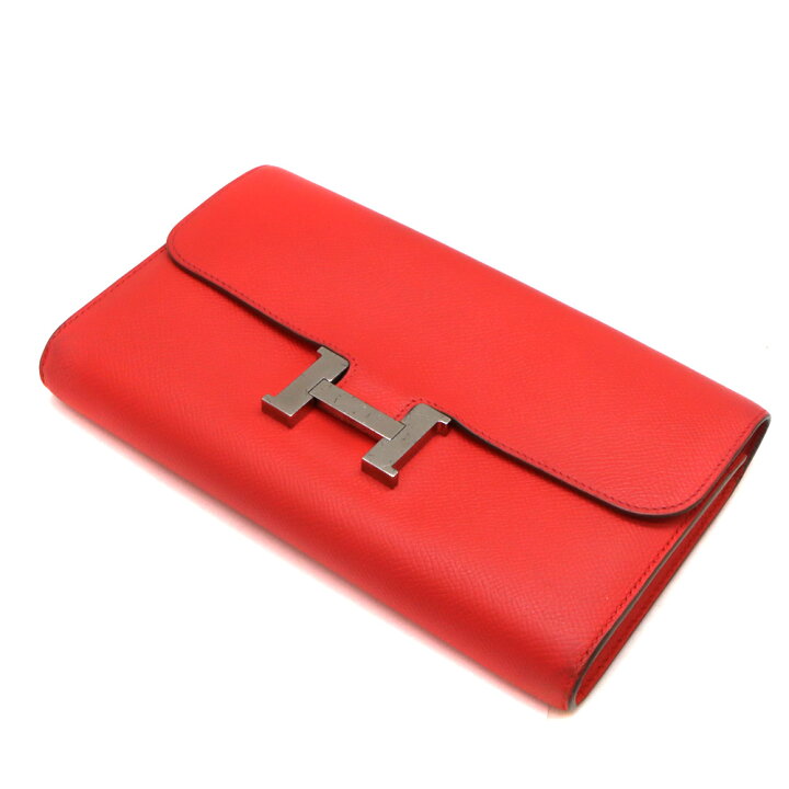 楽天市場】エルメス Hermes コンスタンスロング 財布 ピンク 【中古 