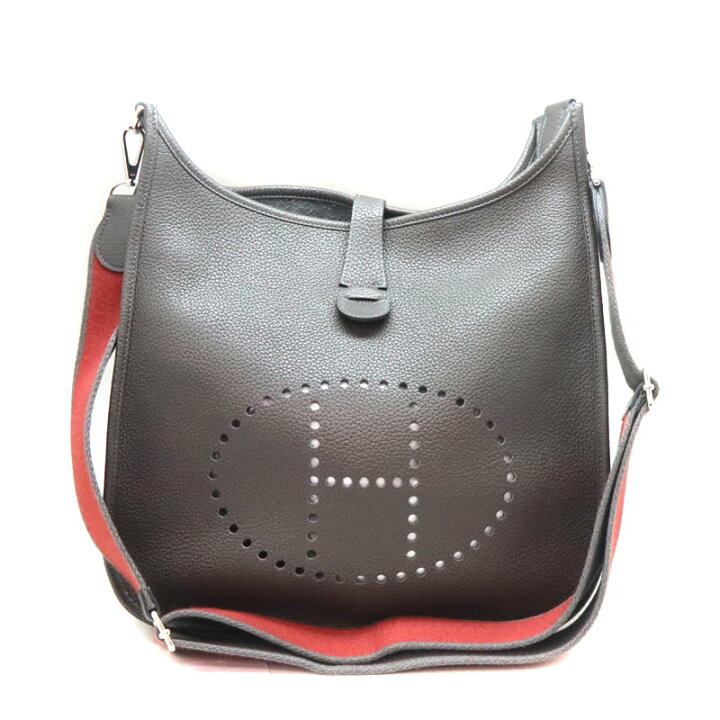 楽天市場】エルメス Hermes エブリン3GM ショルダーバッグ ブラウン  