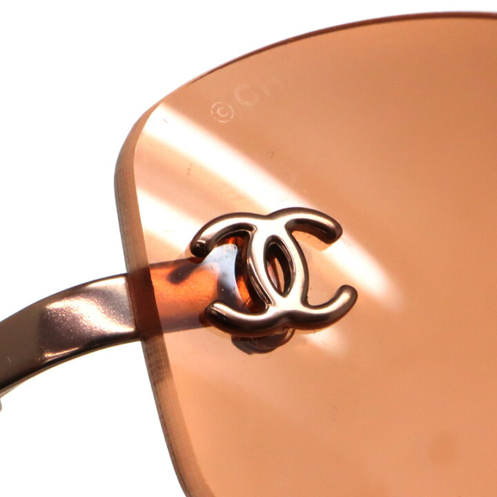 楽天市場】シャネル Chanel 4002 ココマークサングラス オレンジ【中古 