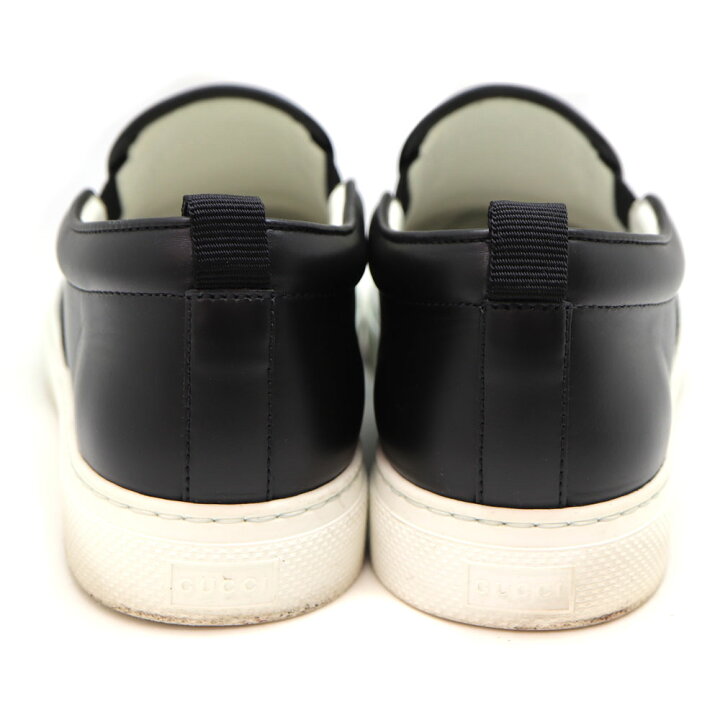楽天市場】グッチ Gucci レザースリッポン サイズ8 約27cm ブラック 