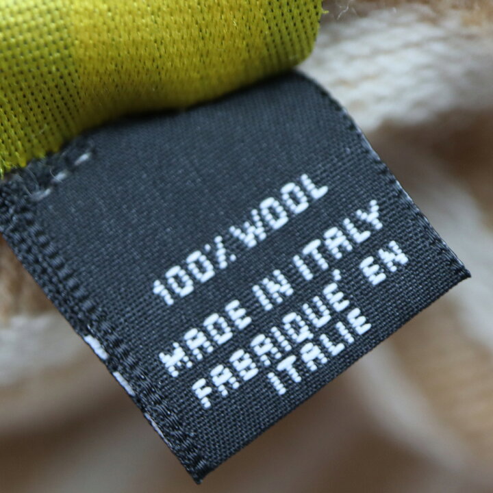 楽天市場】フェンディ Fendi ウールマフラー ベージュ【中古】 : 質屋 