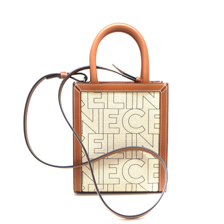 楽天市場】セリーヌ Celine 193302EUK.02NT ミニバーテイカルカバ  