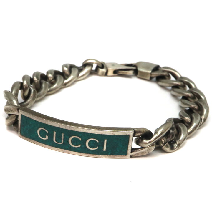 楽天市場】グッチ Gucci 678712 グッチロゴ付エナメルブレス 