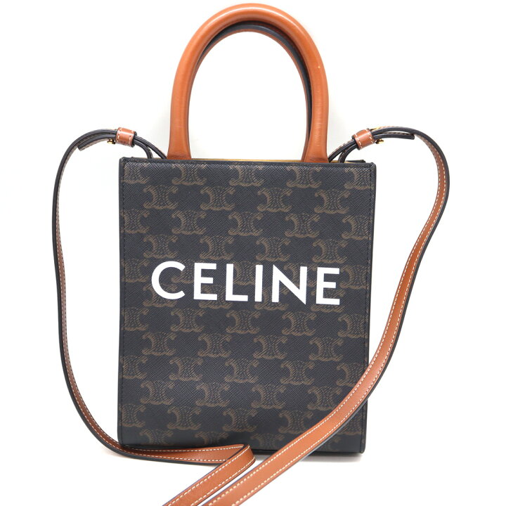 楽天市場】セリーヌ Celine 194372 ミニバーテイカルカバ 2WAYバッグ  