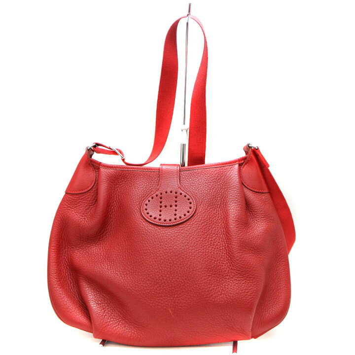 楽天市場】エルメス Hermes ロデオドゥ ショルダーバッグ レッド【中古  