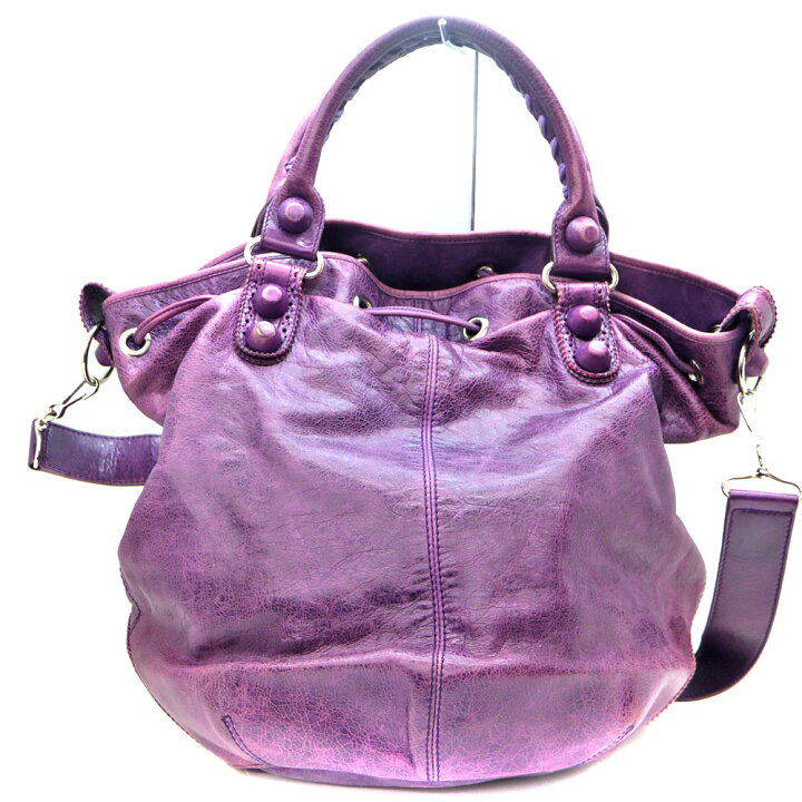 楽天市場】バレンシアガ Balenciaga 497717 ジャイアントポンポン 2WAY 