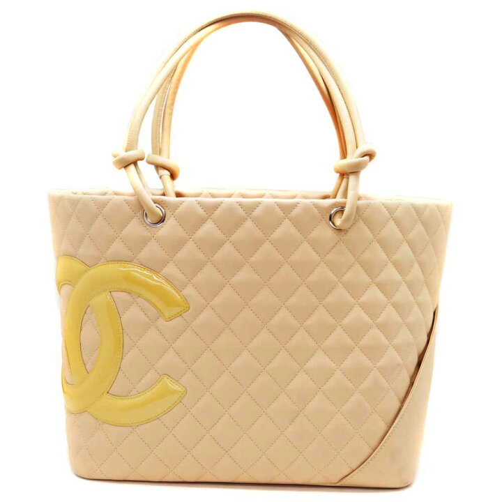 楽天市場】シャネル Chanel カンボンライン ラージトートバッグ 鞄  