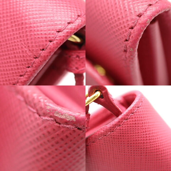 楽天市場】プラダ Prada 1M1437 ショルダーウォレット レザー ピンク  