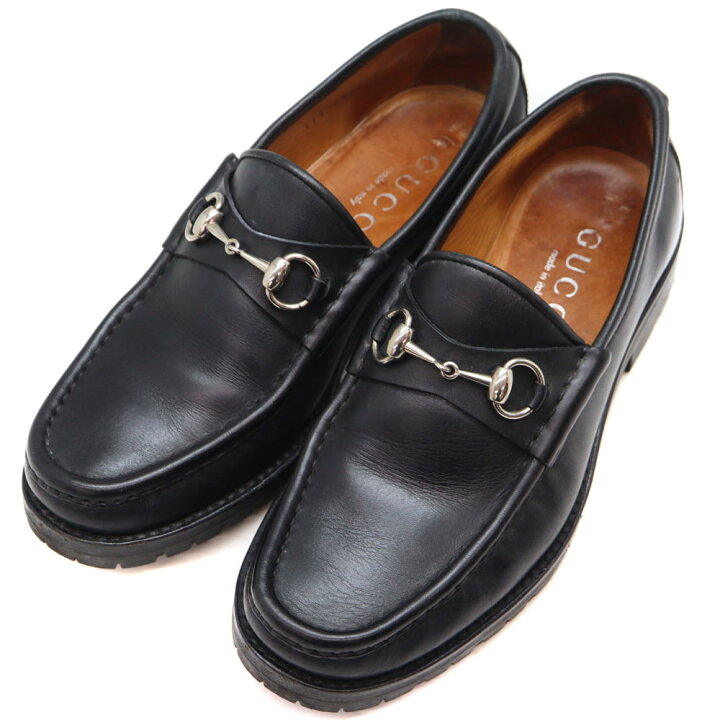 楽天市場】グッチ Gucci ホースビット ローファー メンズ レザー 