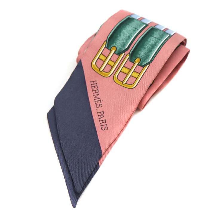 楽天市場】エルメス Hermes ツイリー ジャンピング 棒スカーフ シルク 