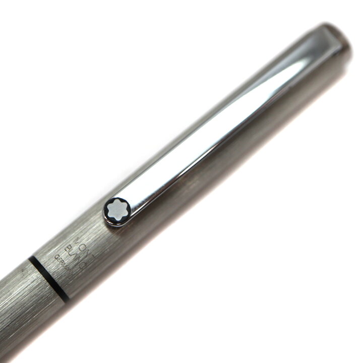 削り出し仕様Mont Blanc Germany 2色シルバー ボールペン