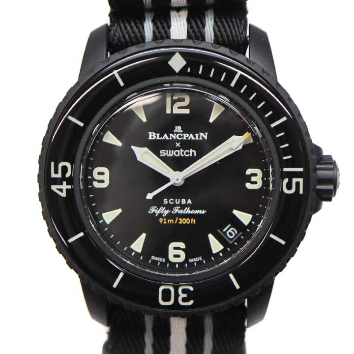 楽天市場】ブランパン×スウォッチ Blancpain×Swatch S035B400 