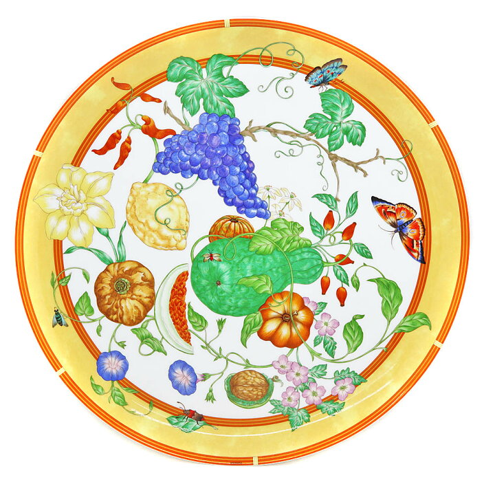 楽天市場】エルメス Hermes シエスタプレート 陶器 マルチカラー【中古 