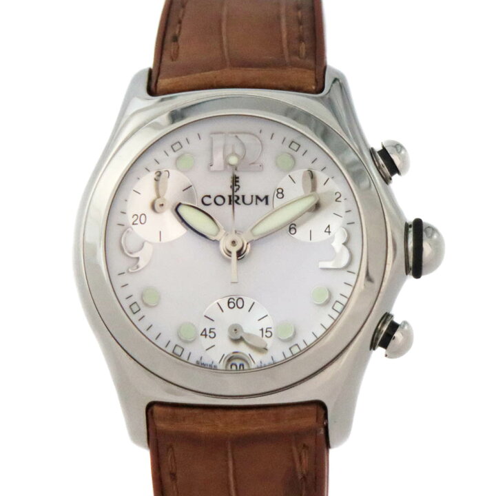楽天市場】コルム Corum 196.250.20 バブル クロノグラフ ホワイト文字  