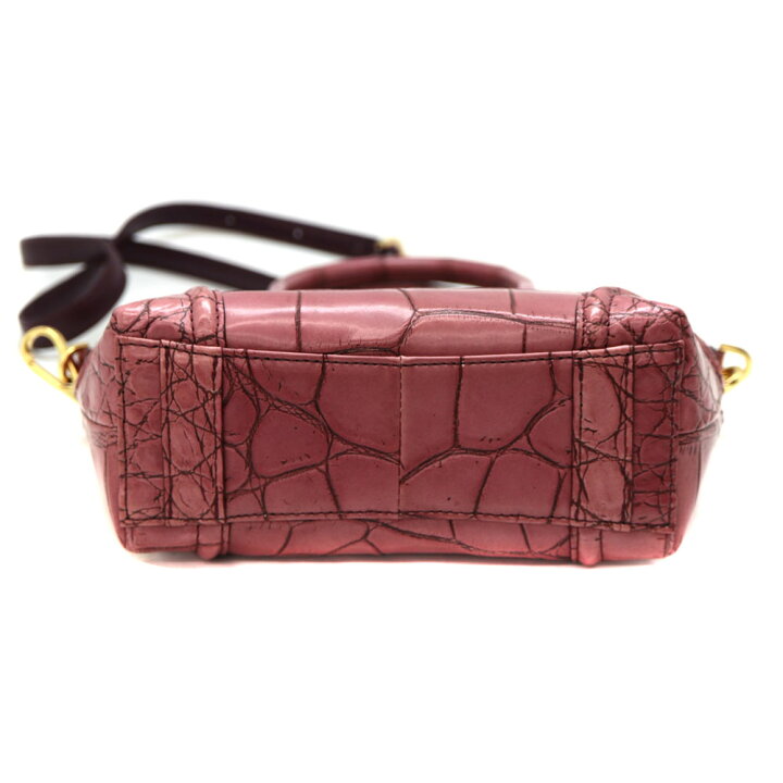楽天市場】レザージュエルズ Leather jewels 2WAYバッグ クロコダイル 
