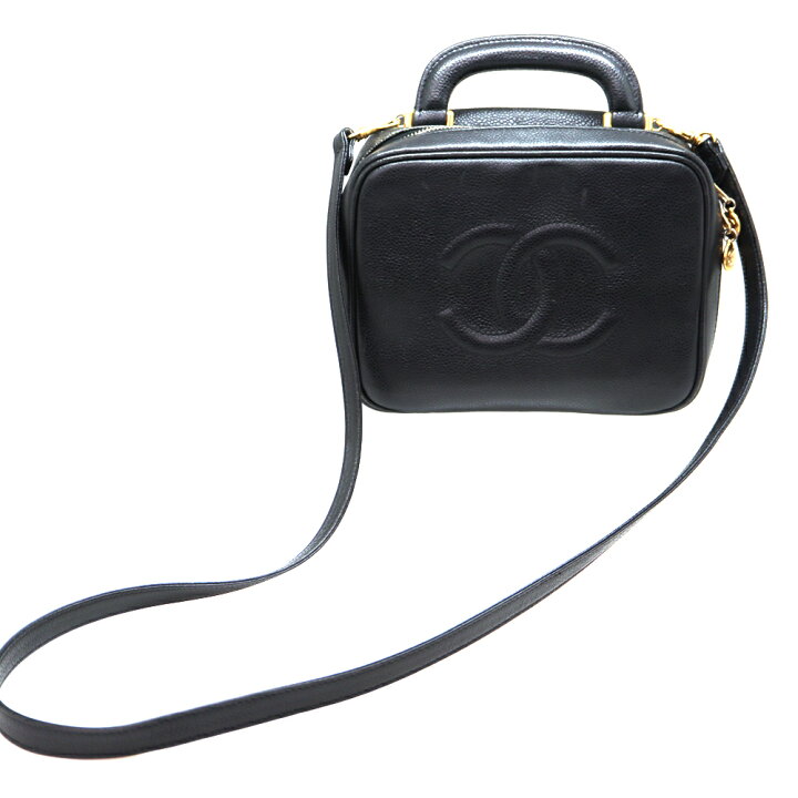 楽天市場】シャネル Chanel A07060 2WAYバニティバッグ ゴールド金具 