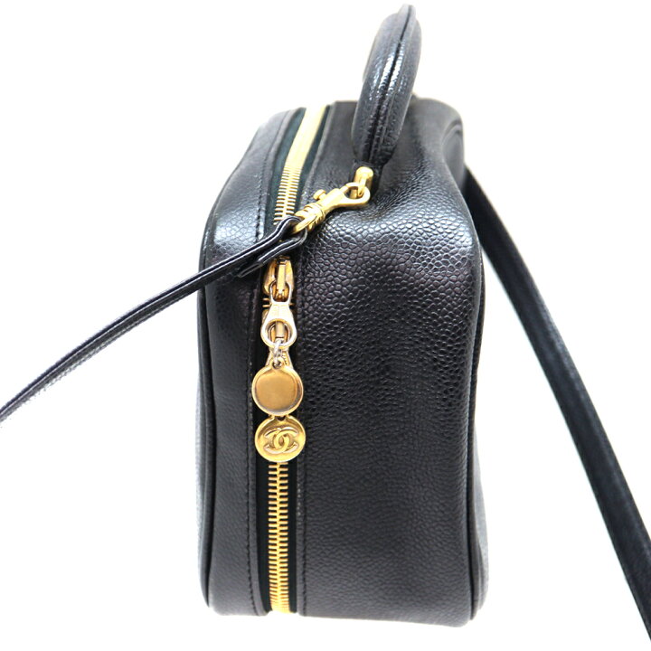 楽天市場】シャネル Chanel A07060 2WAYバニティバッグ ゴールド金具 