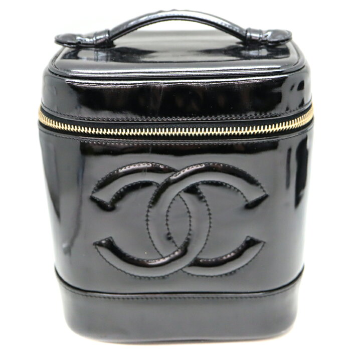 楽天市場】シャネル Chanel A01998 バニティバッグ パテントレザー  