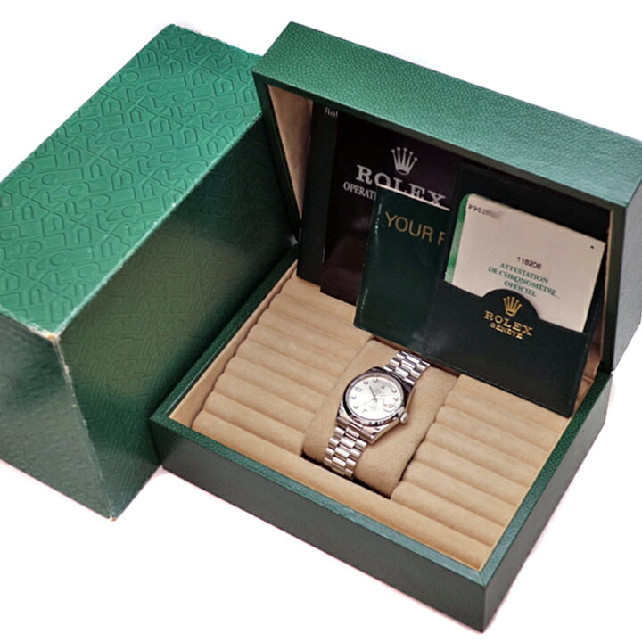 楽天市場】ROLEX 【ロレックス】 118206A デイデイト プラチナ P番  