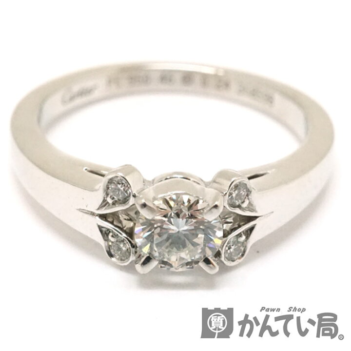 楽天市場】Cartier【カルティエ】 バレリーナリング Pt950 D0.24ct 