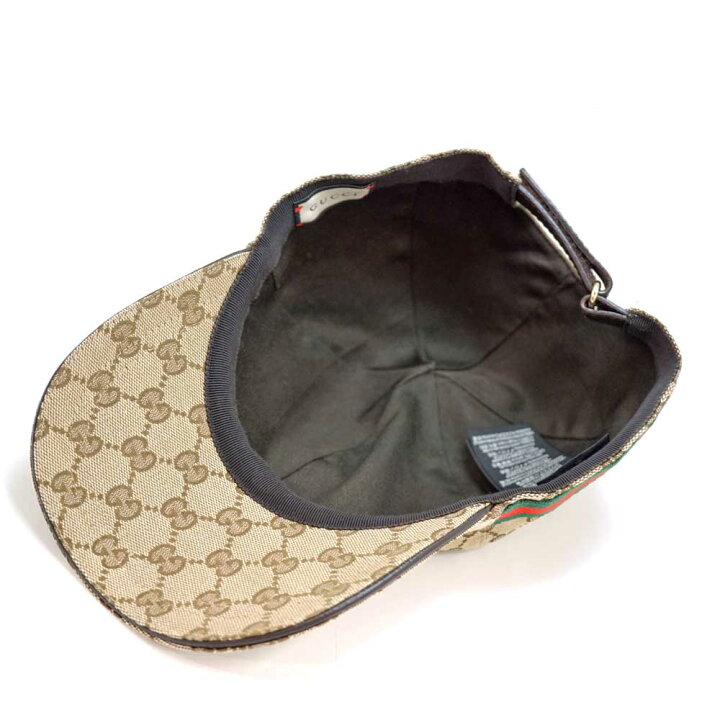 楽天市場】GUCCI【グッチ】200035 601491 ベースボールキャップ GG  