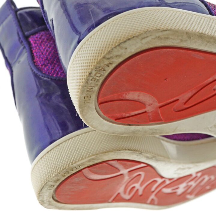 楽天市場】Christian Louboutin【クリスチャンルブタン】ラメ パープル 