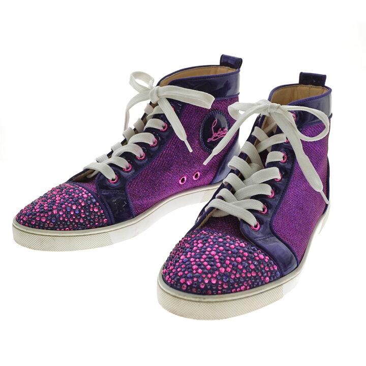 楽天市場】Christian Louboutin【クリスチャンルブタン】ラメ パープル  