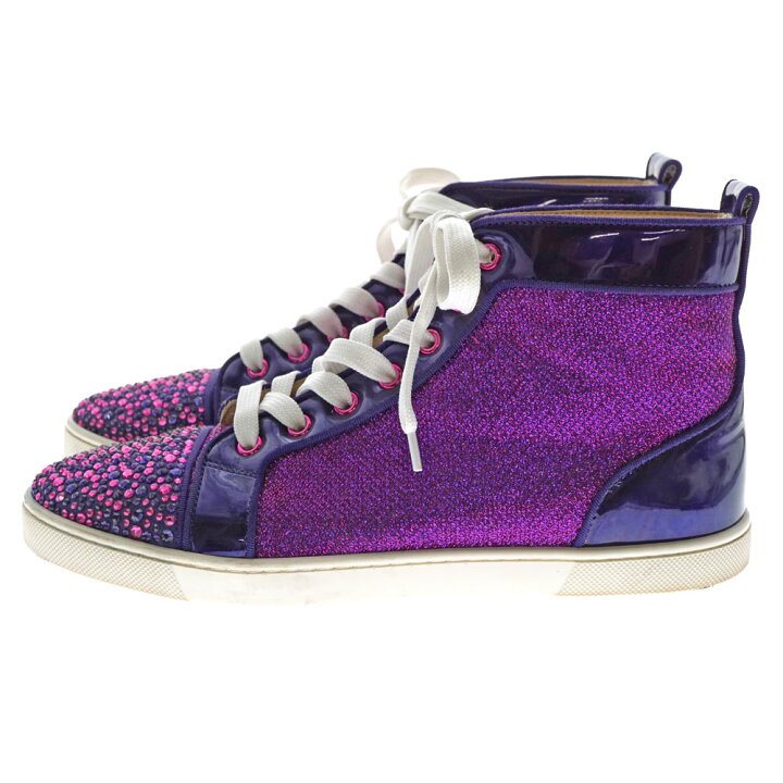 楽天市場】Christian Louboutin【クリスチャンルブタン】ラメ パープル  