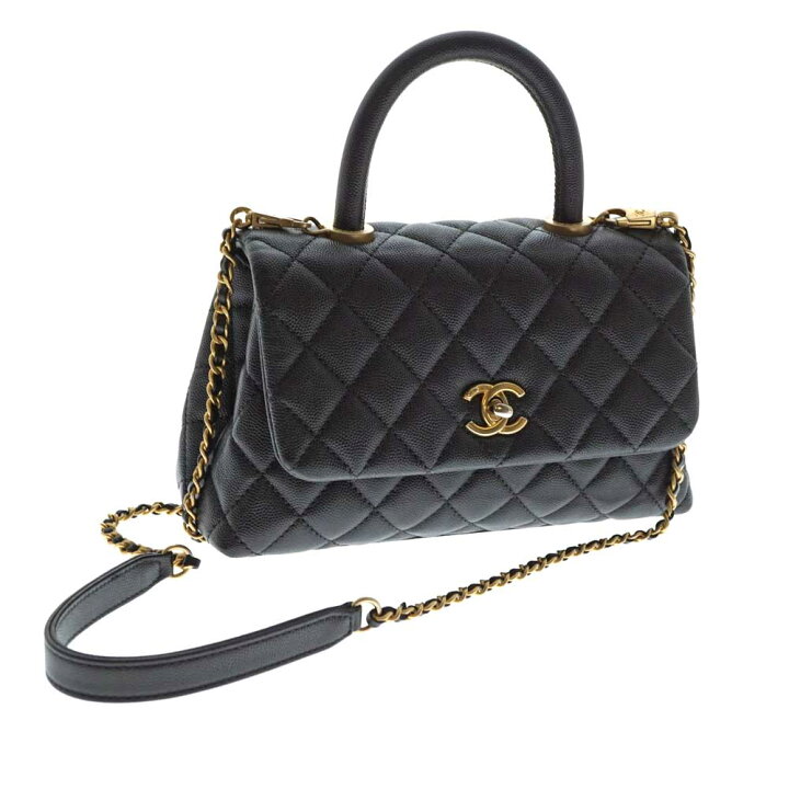 楽天市場】CHANEL【シャネル】A92990 ココハンドルチェーンショルダー  