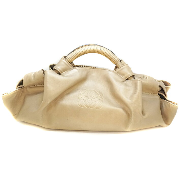 楽天市場】LOEWE【ロエベ】ナッパアイレ ハンドバッグ ゴールド系 