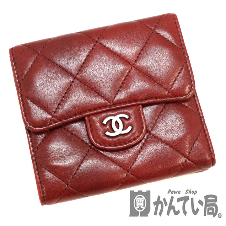 楽天市場】CHANEL【シャネル】A31507 コンパクトウォレット ラムスキン 