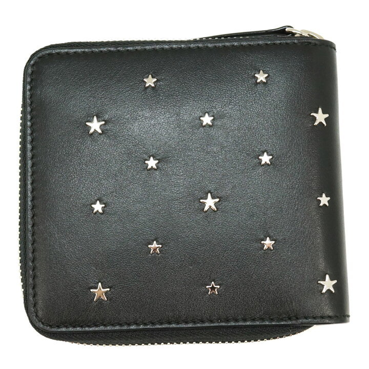 ✨希少✨ JIMMY CHOO ジミーチュウ ハニ スタースタッズ 二つ折り財布 