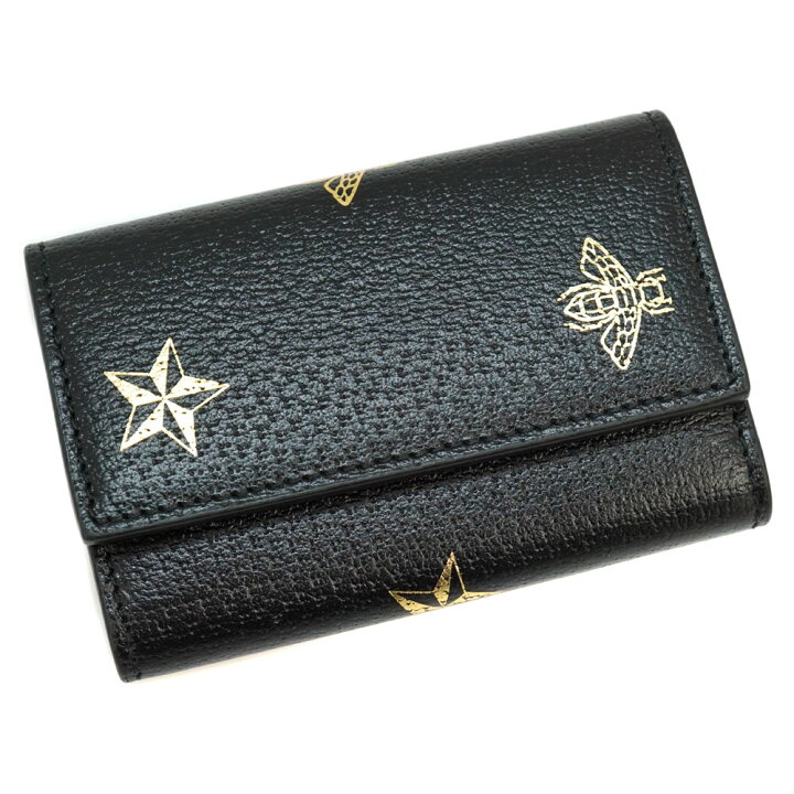 楽天市場】GUCCI【グッチ】495071 6連キーケース 鍵 カギ ブラック  