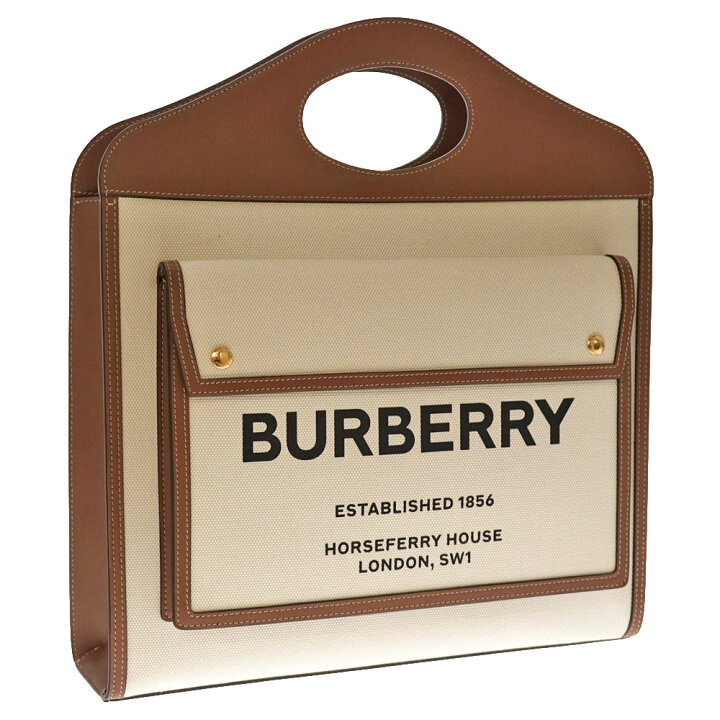 楽天市場】BURBERRY【バーバリー】8031745 ミディアムツートンポケット 
