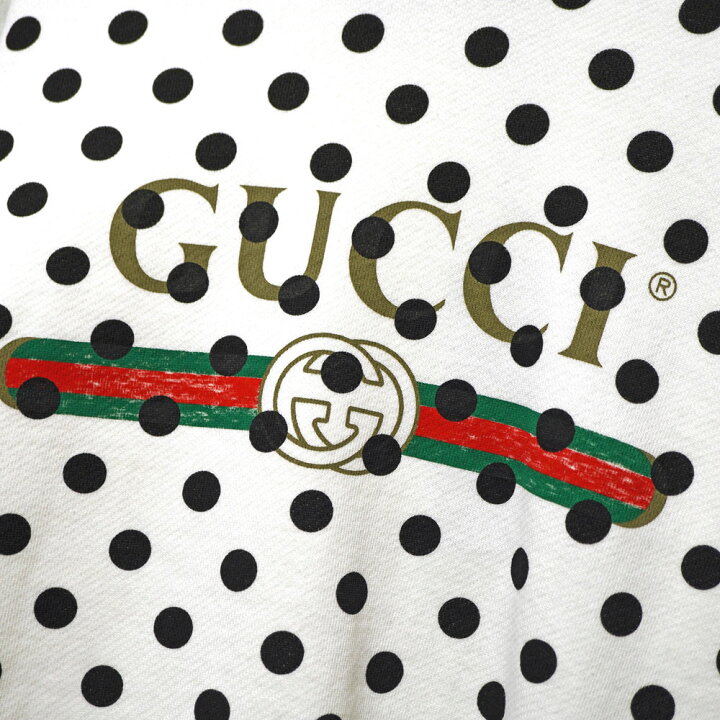楽天市場】GUCCI【グッチ】617964 XJCLB 9381 スウェットシャツ ポルカ 