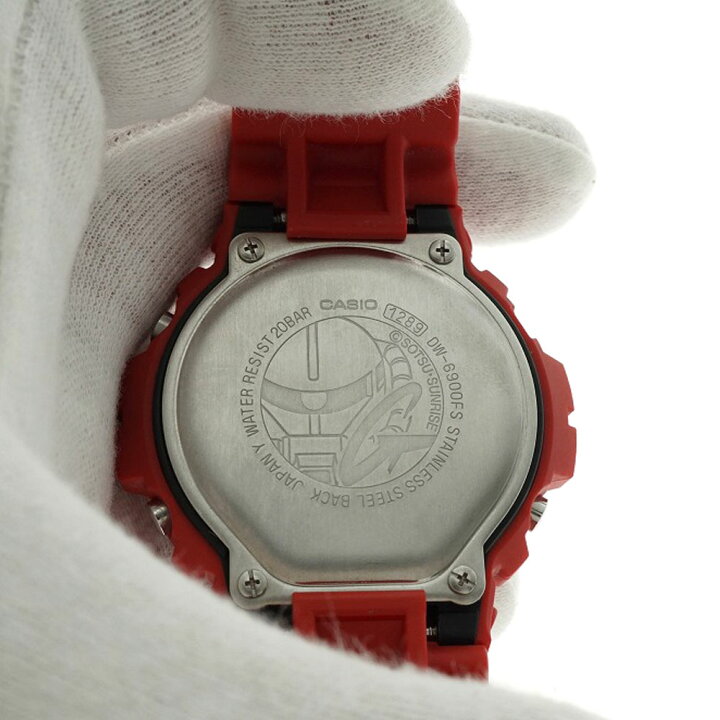 楽天市場】CASIO【カシオ】DW-6900FS G-SHOCK ガンダムコラボ メンズ 
