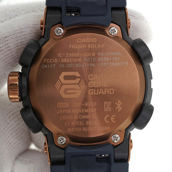 楽天市場】CASIO【カシオ】GST-B200G-2AJF G-SHOCK G-STEEL タフ  