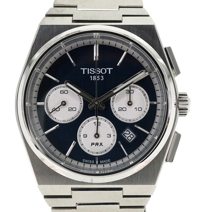 楽天市場】TISSOT【ティソ】T137.427.11.041.00 PRXクロノグラフ 自動 