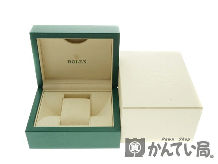 楽天市場】ROLEX 【ロレックス】 箱 (外箱・内箱セット) 緑 ベージュ  