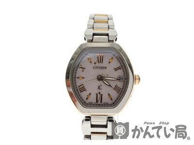 CITIZEN【シチズン】xC【クロスシー】レディースソーラー電波エコドライブ【中古】USED-6質屋かんてい局細畑店h19-5076-1