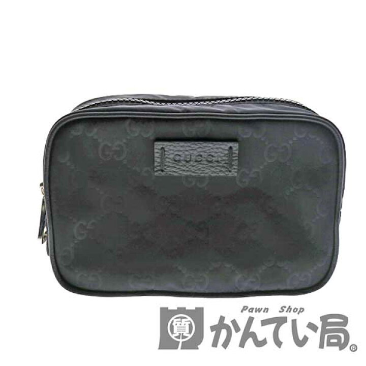 楽天市場】GUCCI【グッチ】 510341-1000 コスメ ポーチ GG ナイロン 