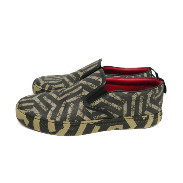 楽天市場】【値下げ】GUCCI 【グッチ】 407362 GGカレイド スリッポン 