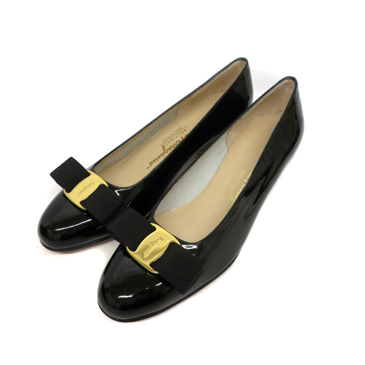 楽天市場】【値下げ】Salvatore Ferragamo 【フェラガモ】 パンプス 