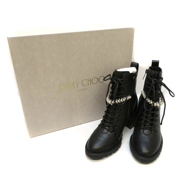 楽天市場】【値下げ】JIMMY CHOO 【ジミーチュウ】 ショートブーツ  