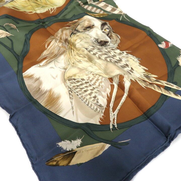 楽天市場】【値下げ】HERMES 【エルメス】 CHIENS AU RAPPORT 猟犬  